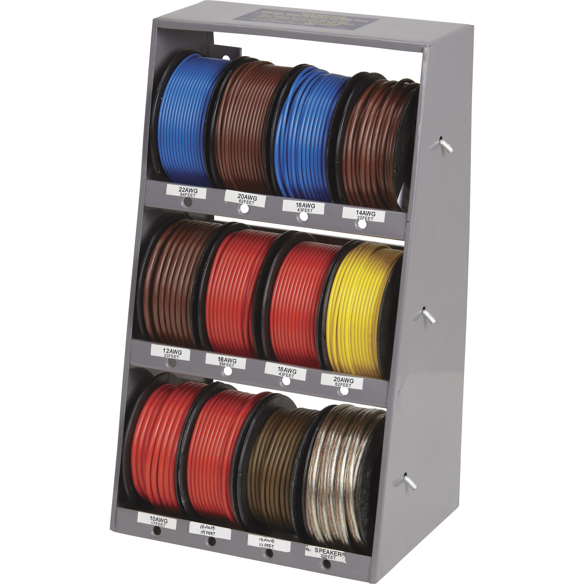 Ironton 12-Pc. Shop Electrical Wire Assortment, Model# MC900063